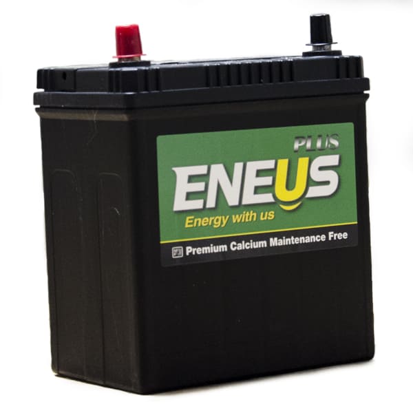 АКБ-6СТ-40 (350А) п/п Eneus Plus ASIA 42B19R 187х128х223 Корея (МАТИЗ) тоние клемма (не обслуж)